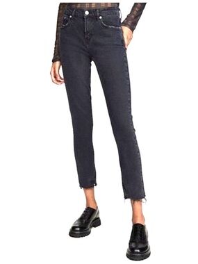 AGOLDE Organic Cotton Super High-Waist Distressed Denim